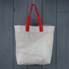 Afbeelding in Gallery-weergave laden, De shopper tas met rode banden