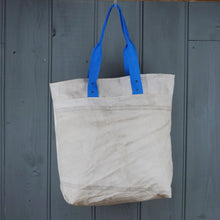 Afbeelding in Gallery-weergave laden, De shopper tas met blauwe banden
